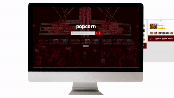 popcorn - High Fidelity Prototype